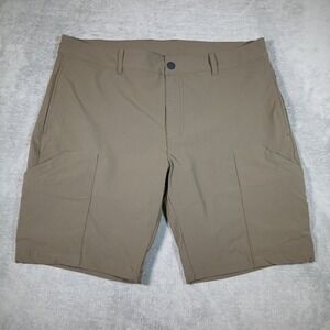 SOS Komodo Shorts Mens XXL Brown Modern Nylon Hiking Outdoor